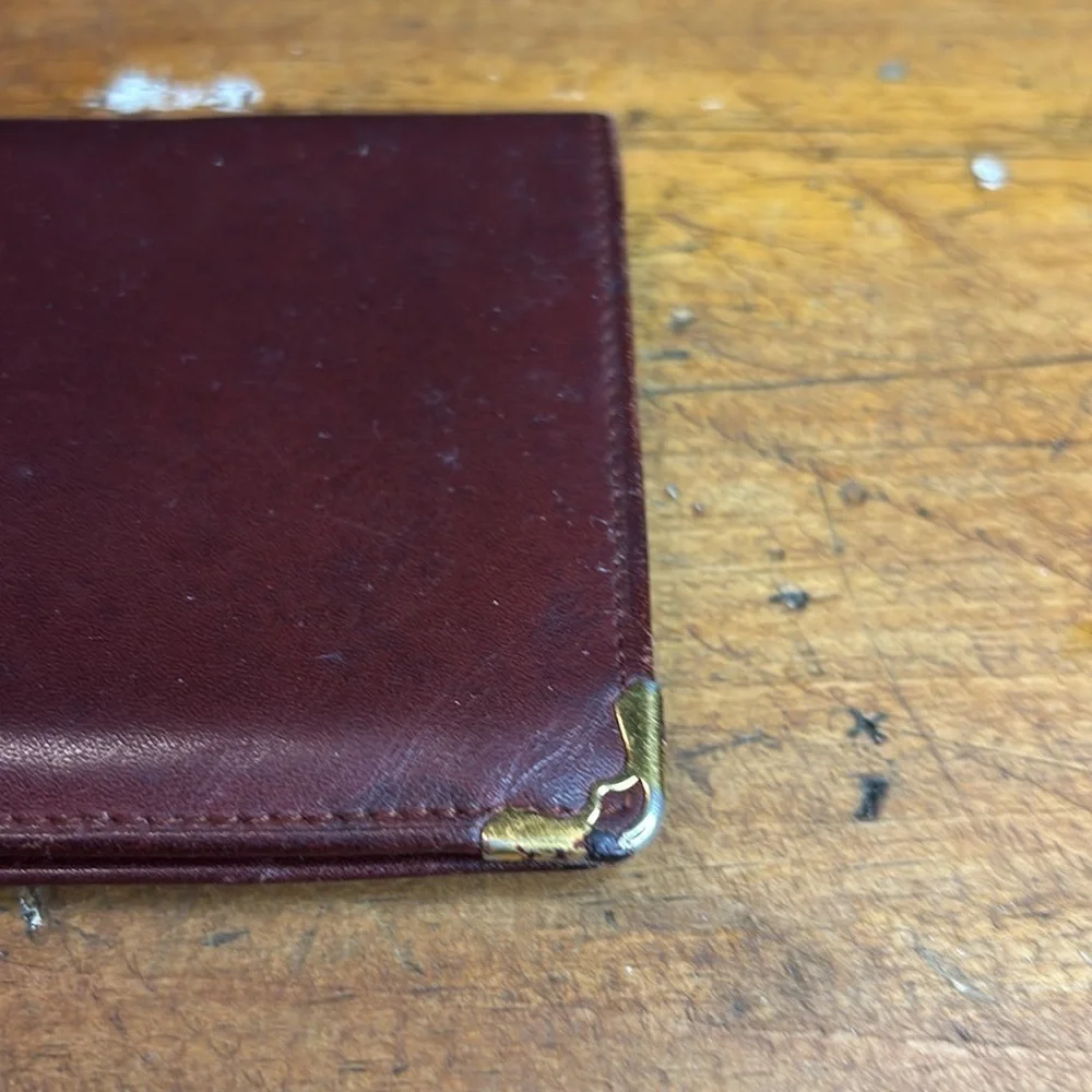 Cartier Bordeaux Long Wallet